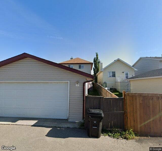 Street view of 49 Taravista Crescent NE, Calgary