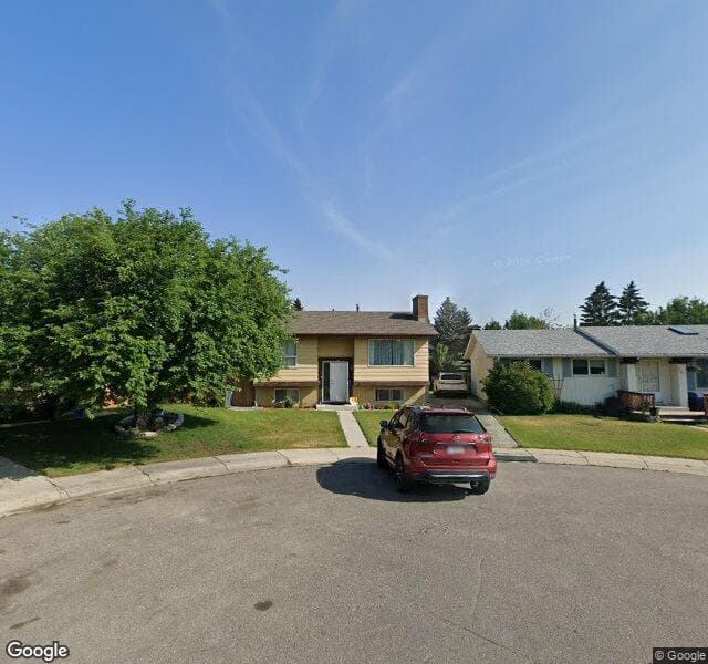 Street view of 231 Pineland Place NE, Calgary