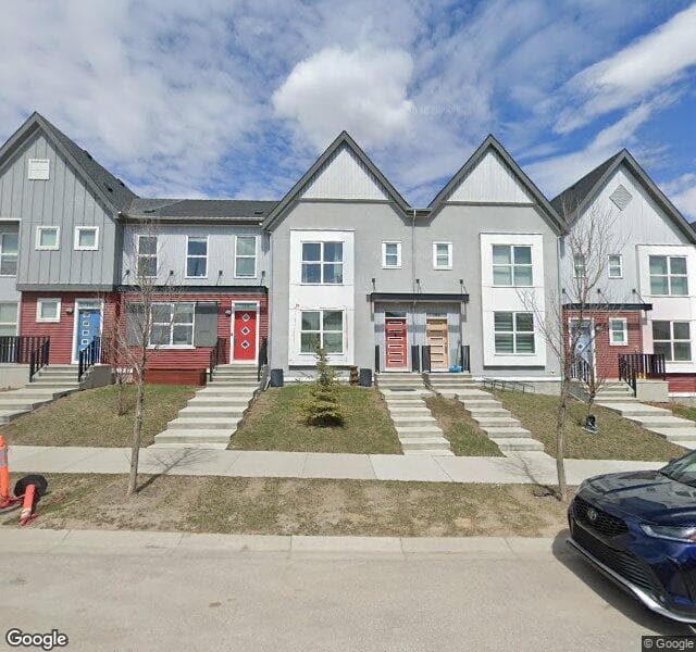 Street view of 164 Livingston View NE, Calgary