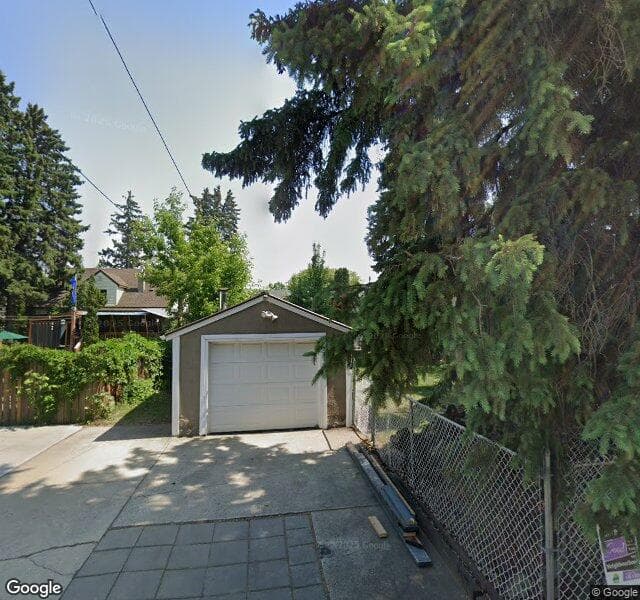 Street view of 10934 118 Street NW, Edmonton