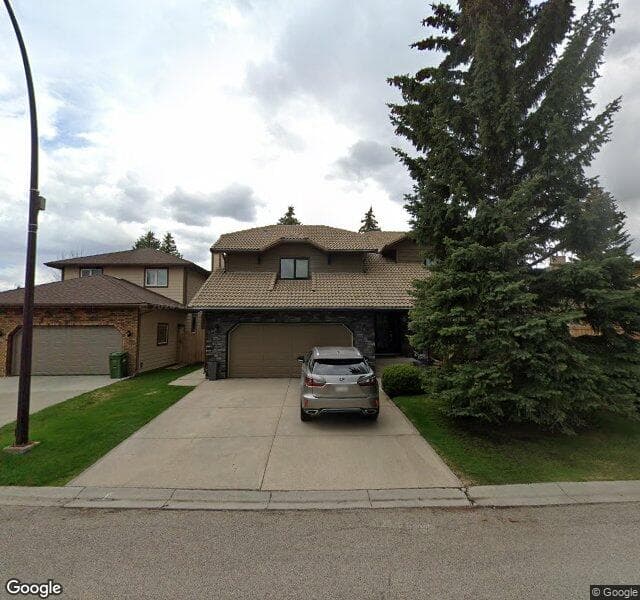 Street view of 36 Edelweiss Road NW, Calgary