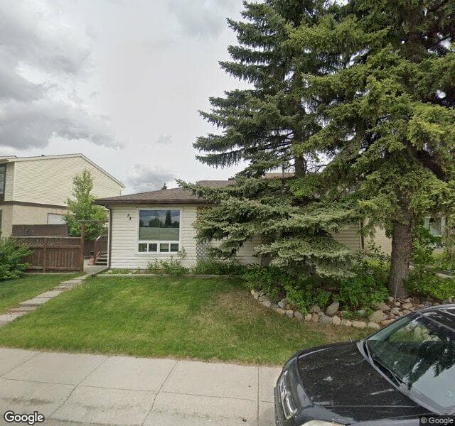 Street view of 84 Abergale Way NE, Calgary