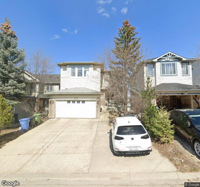 Street view of 228 Panamount Hill NW, Calgary