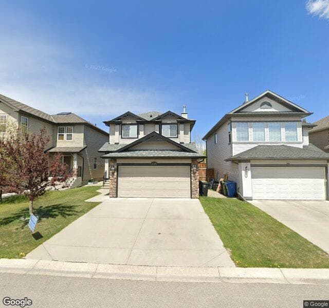 Street view of 248 Tuscany Reserve Rise NW, Calgary