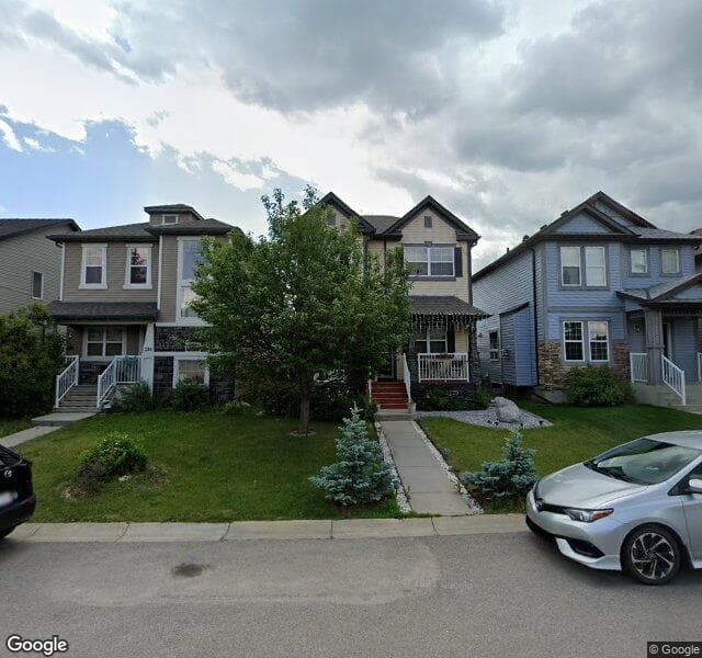 Street view of 286 Silverado Plains Close SW, Calgary