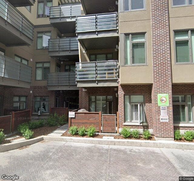 Street view of 104-1720 10 Street SW, Calgary