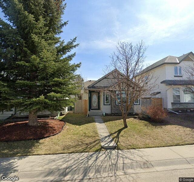 Street view of 90 Hidden Ranch Road NW, Calgary