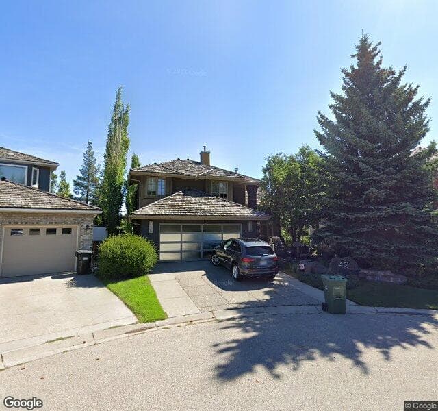 Street view of 42 Christie Knoll Heights SW, Calgary