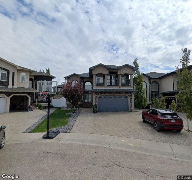 Street view of 17027 72 Street NW, Edmonton