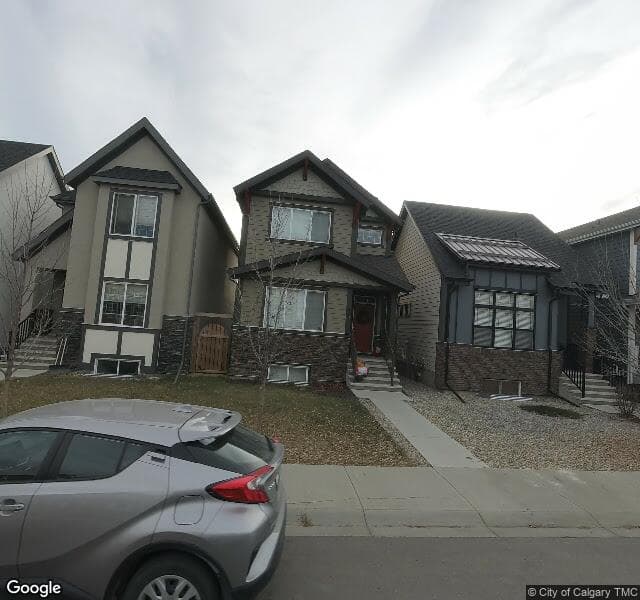 Street view of 96 Masters Heights SE, Calgary