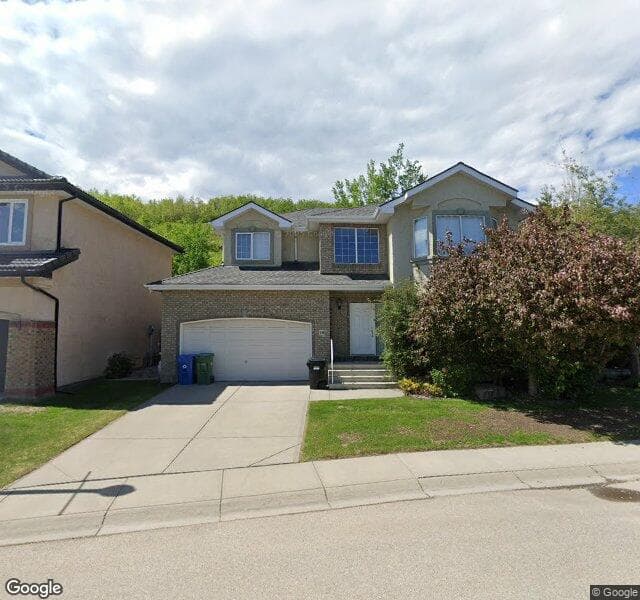 Street view of 233 Patterson Boulevard SW, Calgary