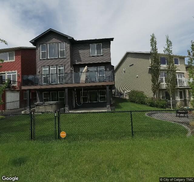 Street view of 76 Nolanlake View NW, Calgary