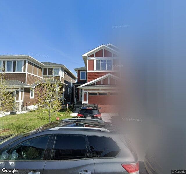 Street view of 110 Creekside Way SW, Calgary