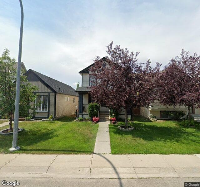 Street view of 155 Copperstone Grove SE, Calgary