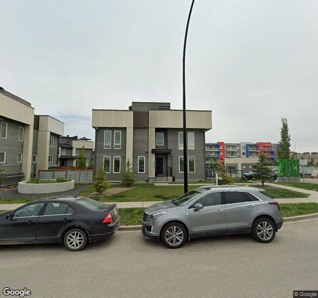 Street view of 126-19500 37 Street SE, Calgary