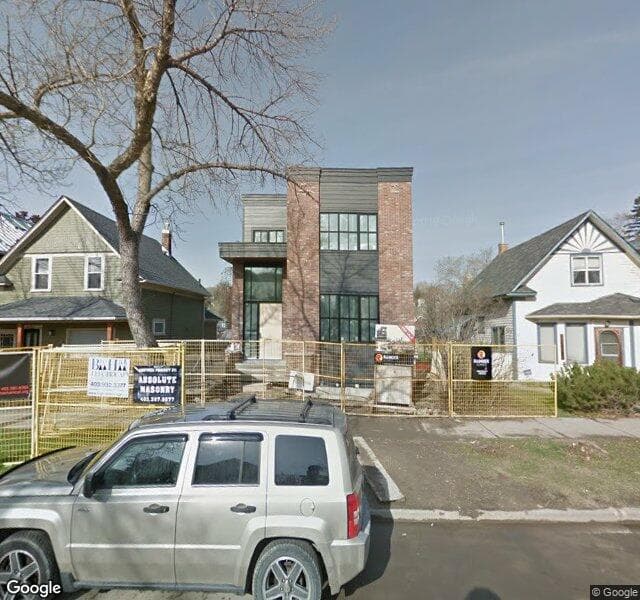 Street view of 1121 9 Street SE, Calgary