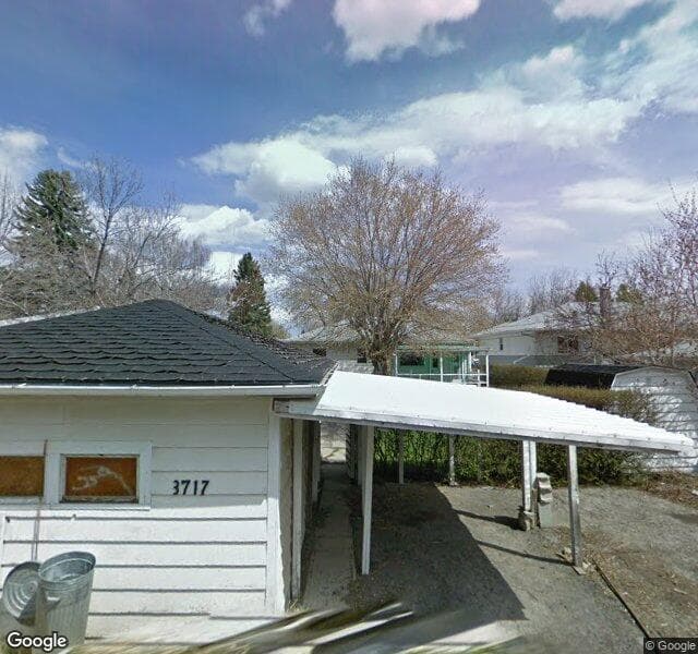 Street view of 3717 2 Street NW, Calgary
