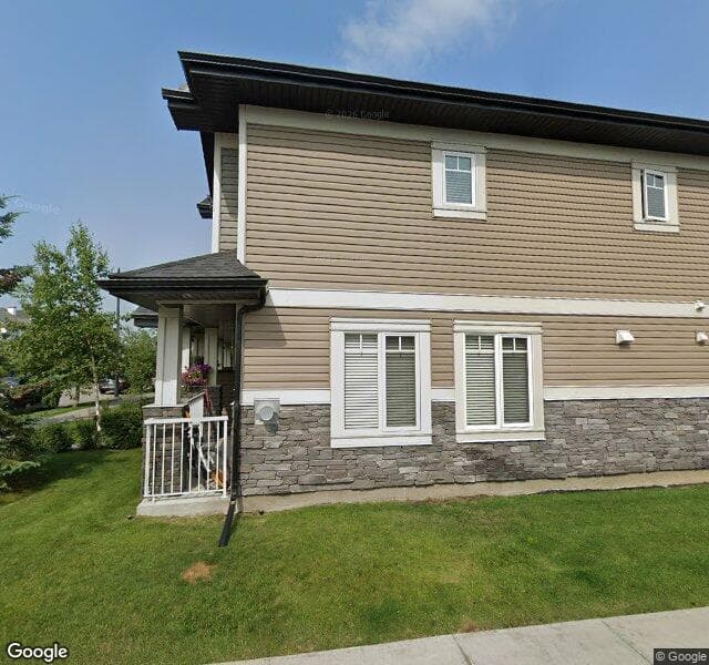 Street view of 99 Prestwick Villas SE, Calgary