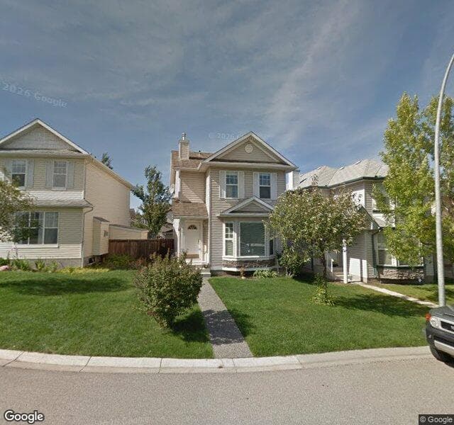 Street view of 127 Hidden Hills Place NW, Calgary