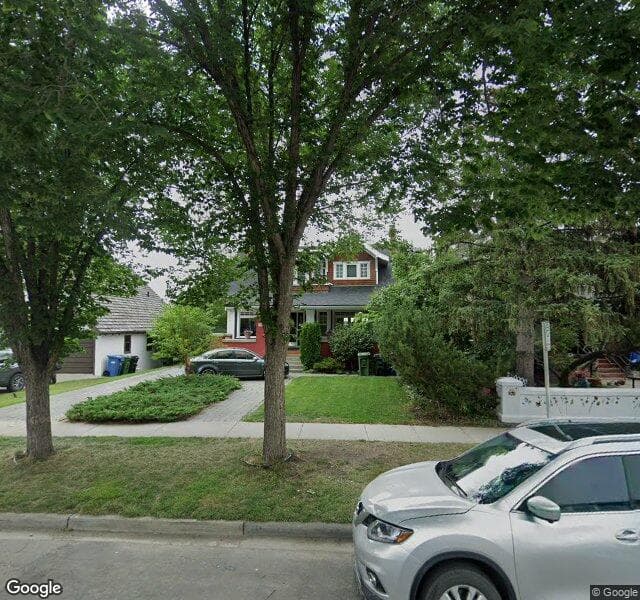 Street view of 130 Scarboro Avenue SW, Calgary