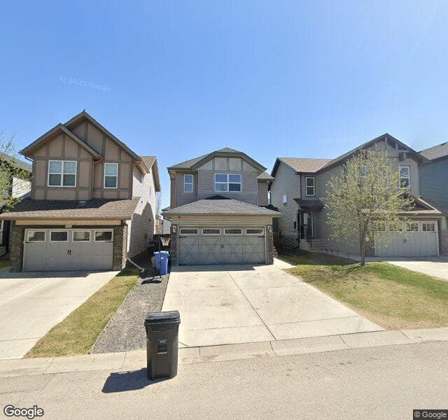 Street view of 43 Sage Valley Close NW, Calgary
