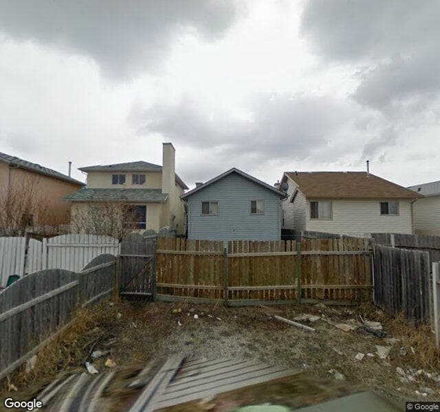 Street view of 6926 Laguna Way NE, Calgary