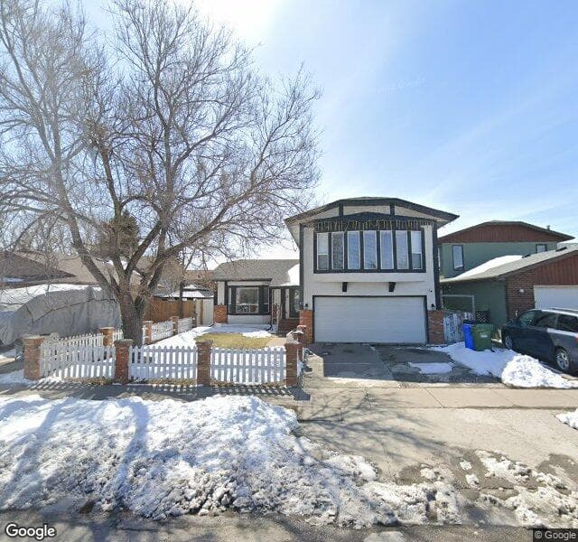 Street view of 27 Castlebrook Drive NE, Calgary