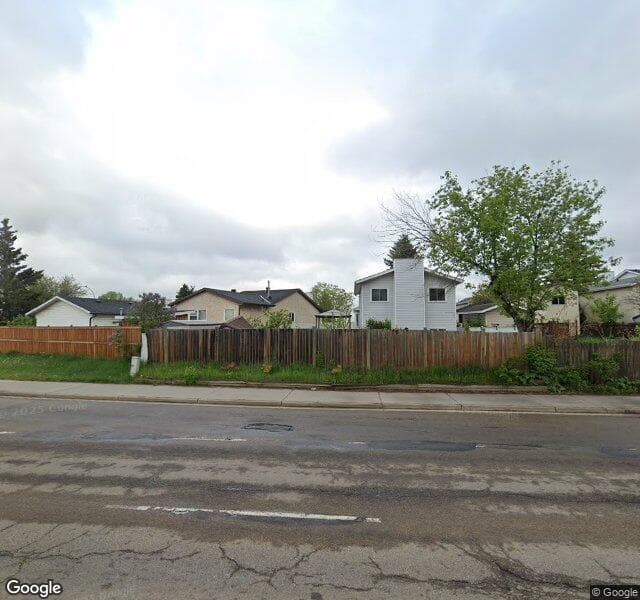 Street view of 15605 83 Street NW, Edmonton