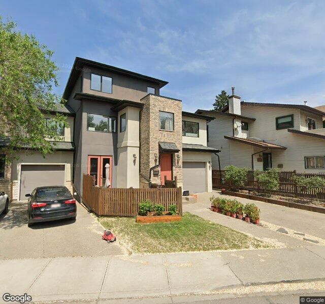 Street view of 2830 1 Avenue NW, Calgary