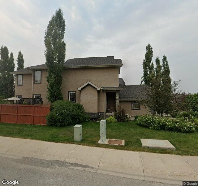 Street view of 183 Aspen Stone Terrace SW, Calgary