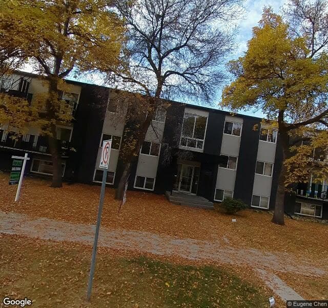 Street view of 305-10720 127 Street NW, Edmonton