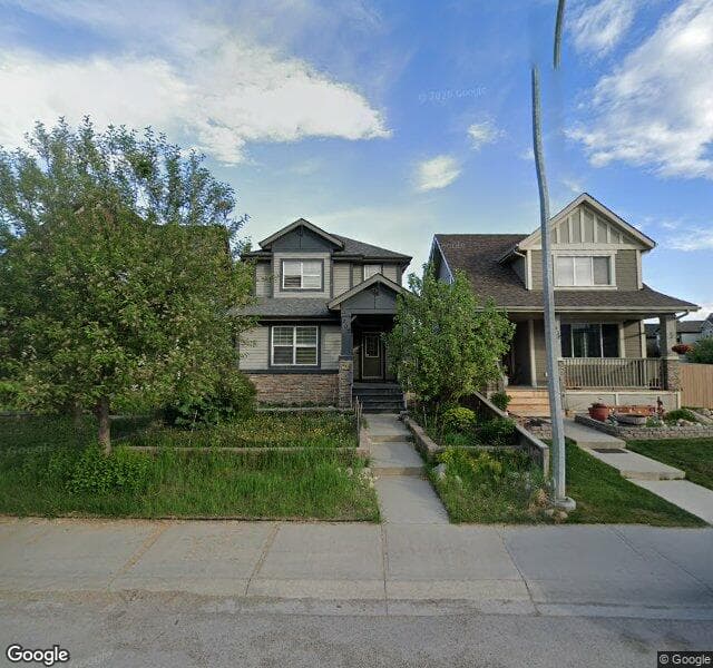 Street view of 207 Skyview Ranch Way NE, Calgary