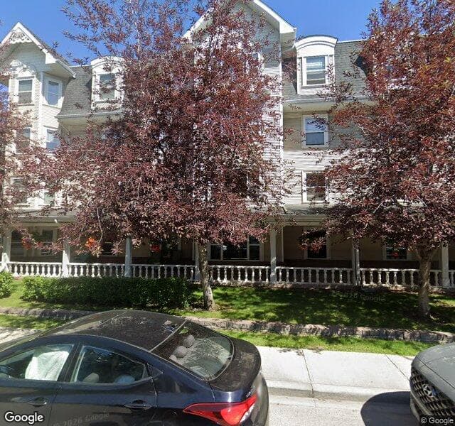 Street view of 228-2400 Sorrel Mews SW, Calgary