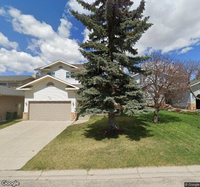 Street view of 130 Hawkdale Circle NW, Calgary