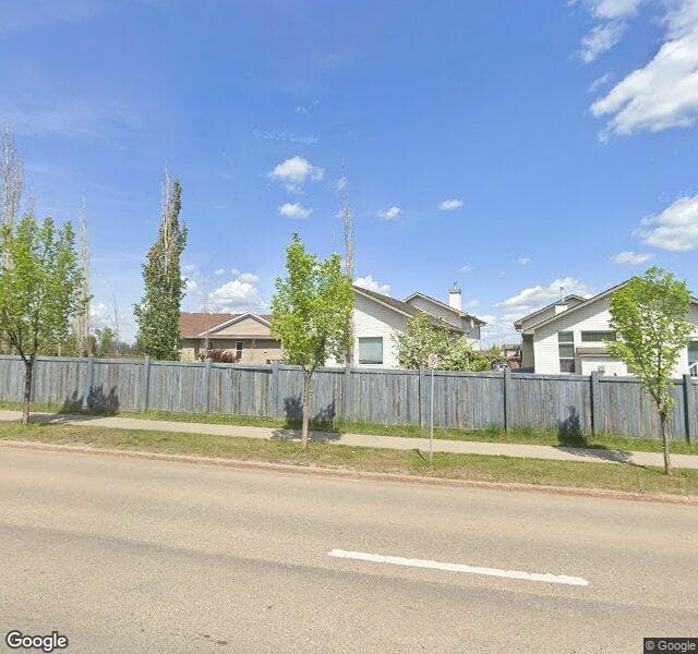 Street view of 4817 159 Avenue NW, Edmonton