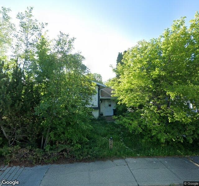 Street view of 3419 108 Street NW, Edmonton