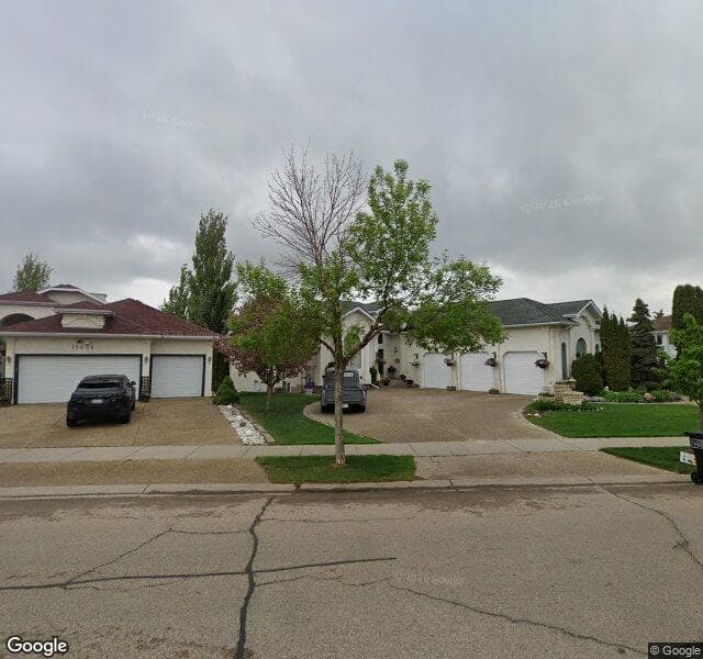Street view of 15640 88 Street NW, Edmonton