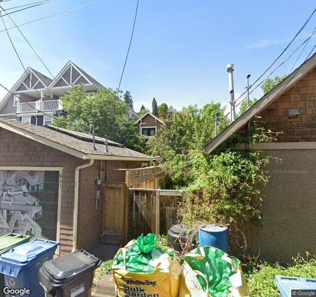 Street view of 641 3 Avenue NW, Calgary