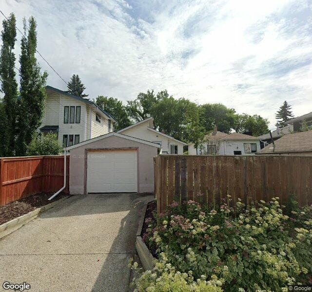 Street view of 11116 52 Street NW, Edmonton