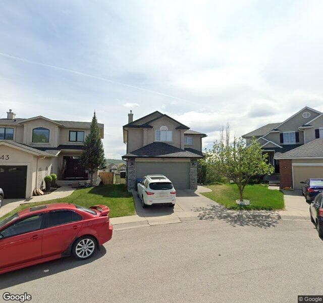 Street view of 47 Tuscany Hills Terrace NW, Calgary