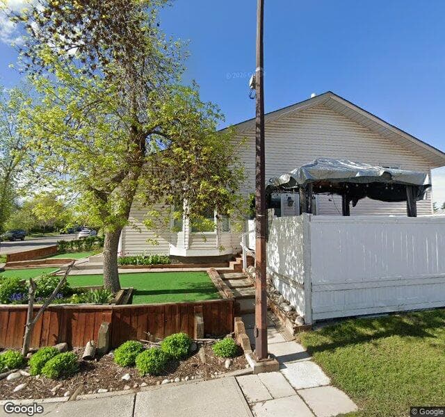Street view of 960 Riverbend Drive SE, Calgary
