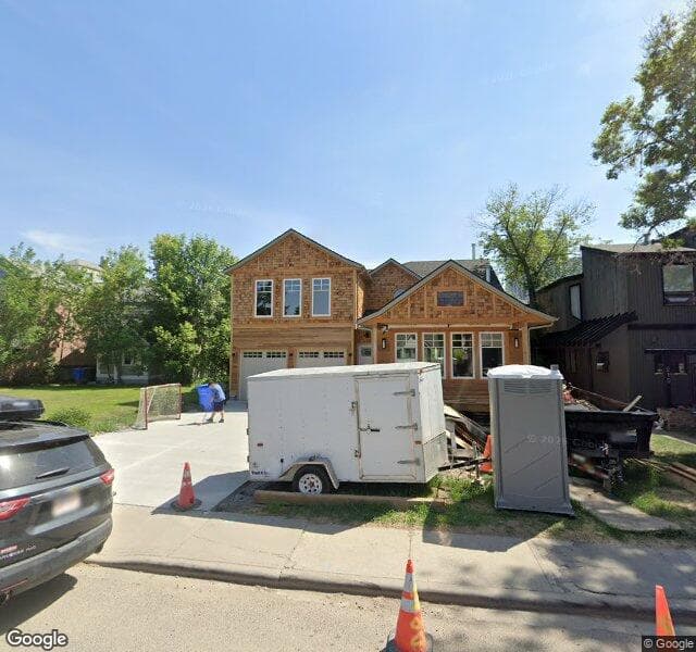 Street view of 217 2 Avenue NE, Calgary