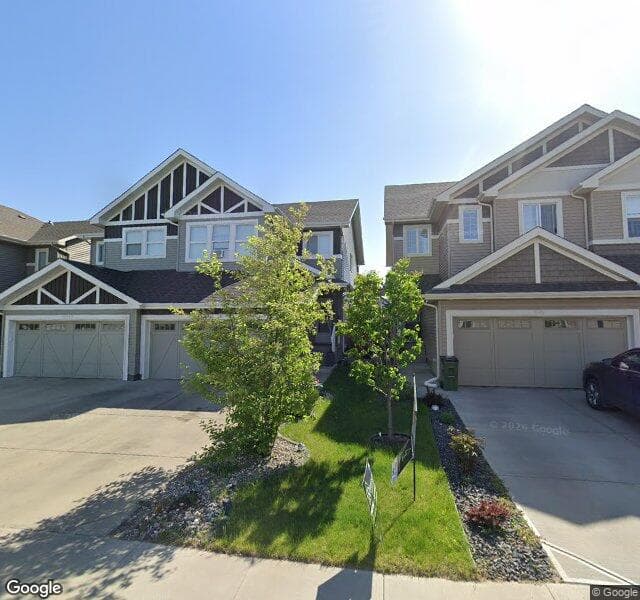 Street view of 16747 65 Street NW, Edmonton
