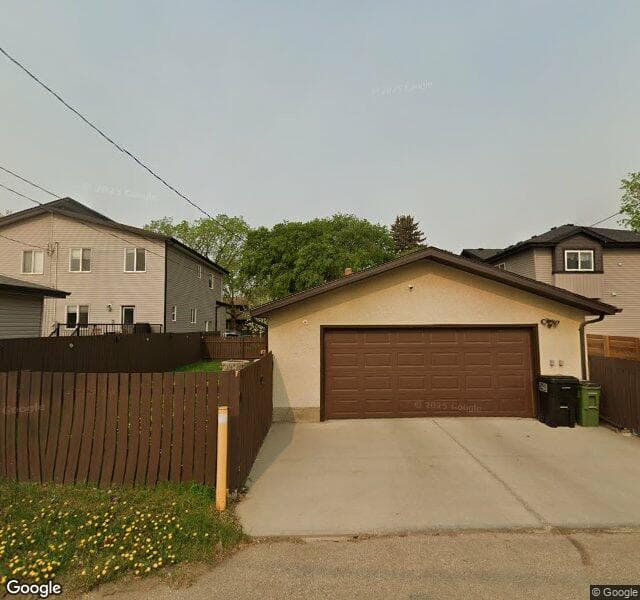 Street view of 12143 122 Street NW, Edmonton