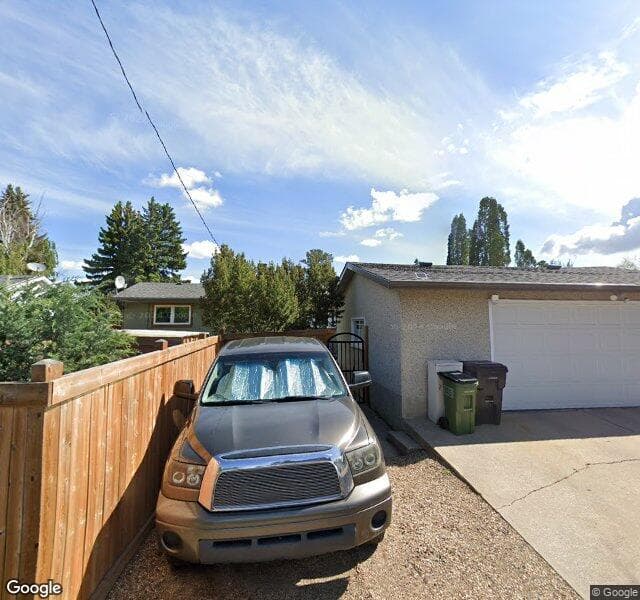 Street view of 6503 103 Avenue NW, Edmonton
