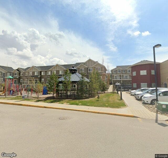 Street view of 566 Evanston Manor NW, Calgary
