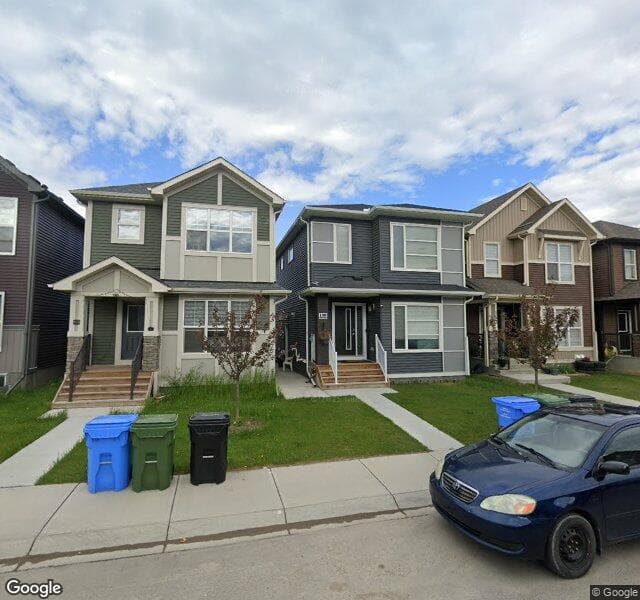 Street view of 50 Savanna Villas NE, Calgary