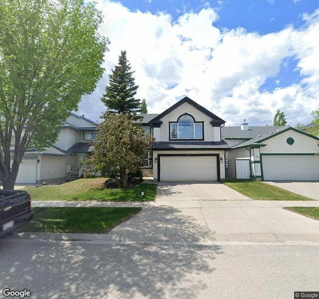 Street view of 1055 Coventry Drive NE, Calgary
