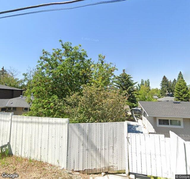 Street view of 1227 Rosehill Drive NW, Calgary