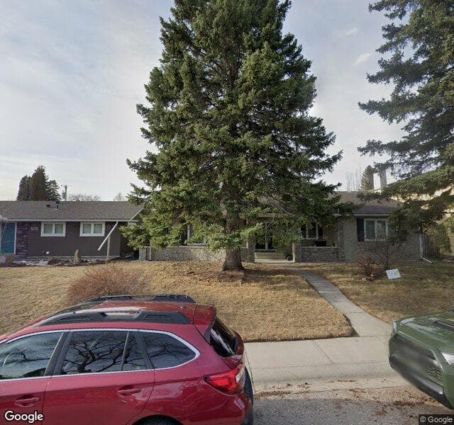 Street view of 1027 Lake Christina Way SE, Calgary